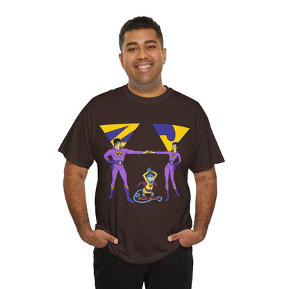 Wonder Twins T-Shirt - Super Friends - Zan & Jayna - Hanna-Barbera Cartoon - DC Comics