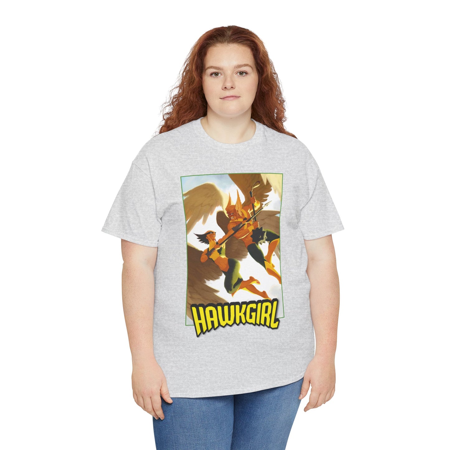 Hawkgirl T-Shirt - David Talaski Art - With Hawkman - DC Comics
