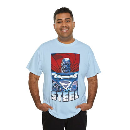 Steel T-Shirt - Superman Family - Reign of the Supermen - John Henry Irons - Steelworks - DC Comics
