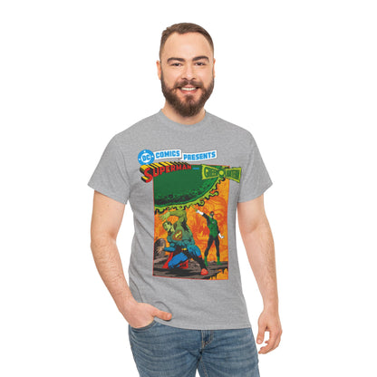 DC Comics Presents #26 T-Shirt - Jim Starlin Art - Superman & Green Lantern Team-Up - DC Comics