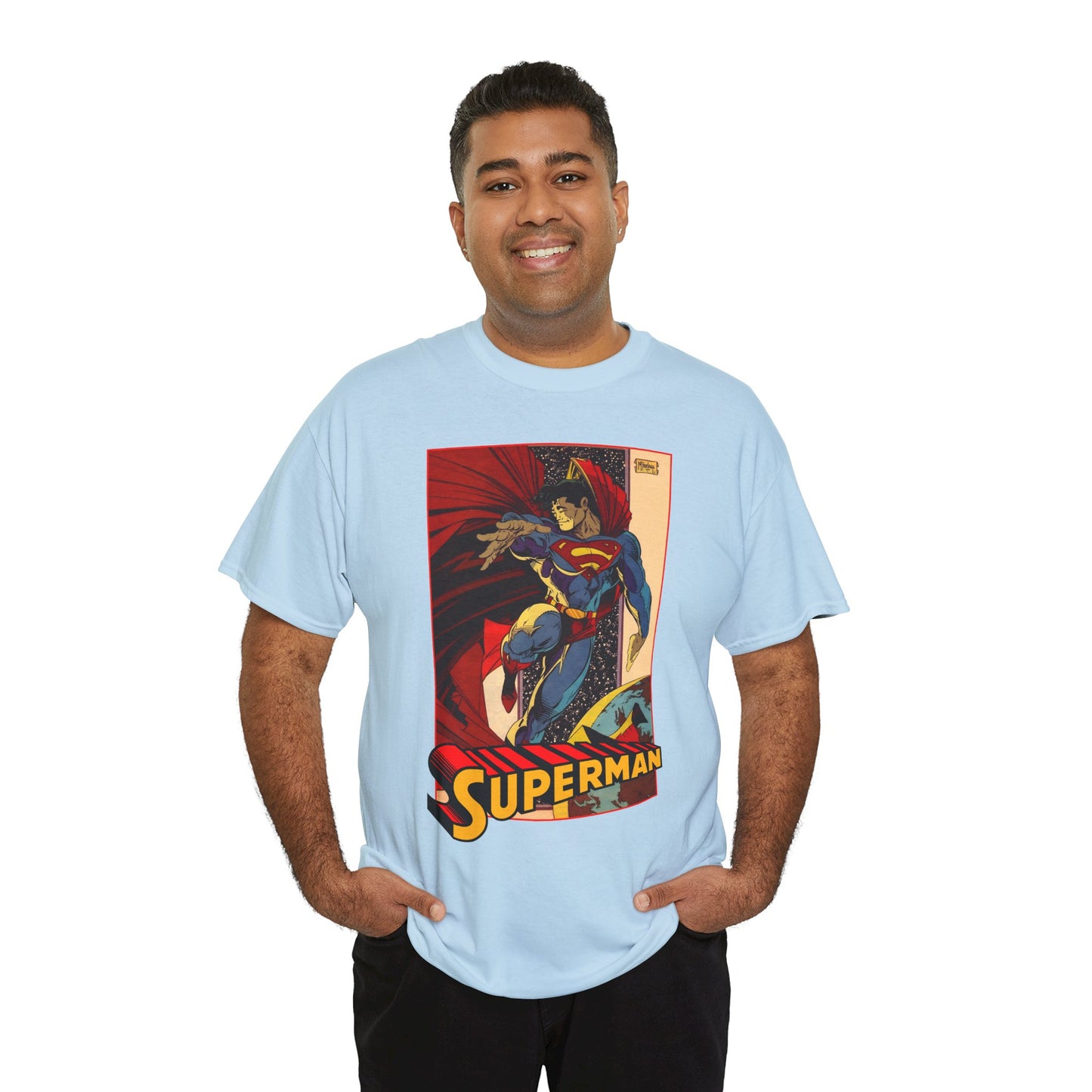 Superman T-Shirt - Todd McFarlane Art - Man of Steel, Metropolis - DC Comics
