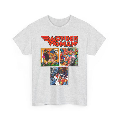 Wonder Woman T-Shirt - Ross Andru & Dick Giordano Art - Judgment in Infinity Story - Zatanna, Supergirl, Huntress, Power Girl, Raven, Wonder Girl, Starfire - DC Comics