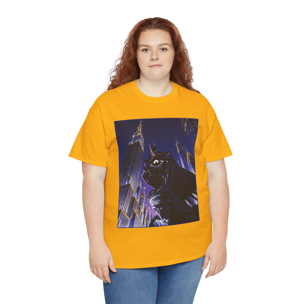 Batman T-Shirt -  Animated Series Art - Gotham City Gargoyle - DC Comics