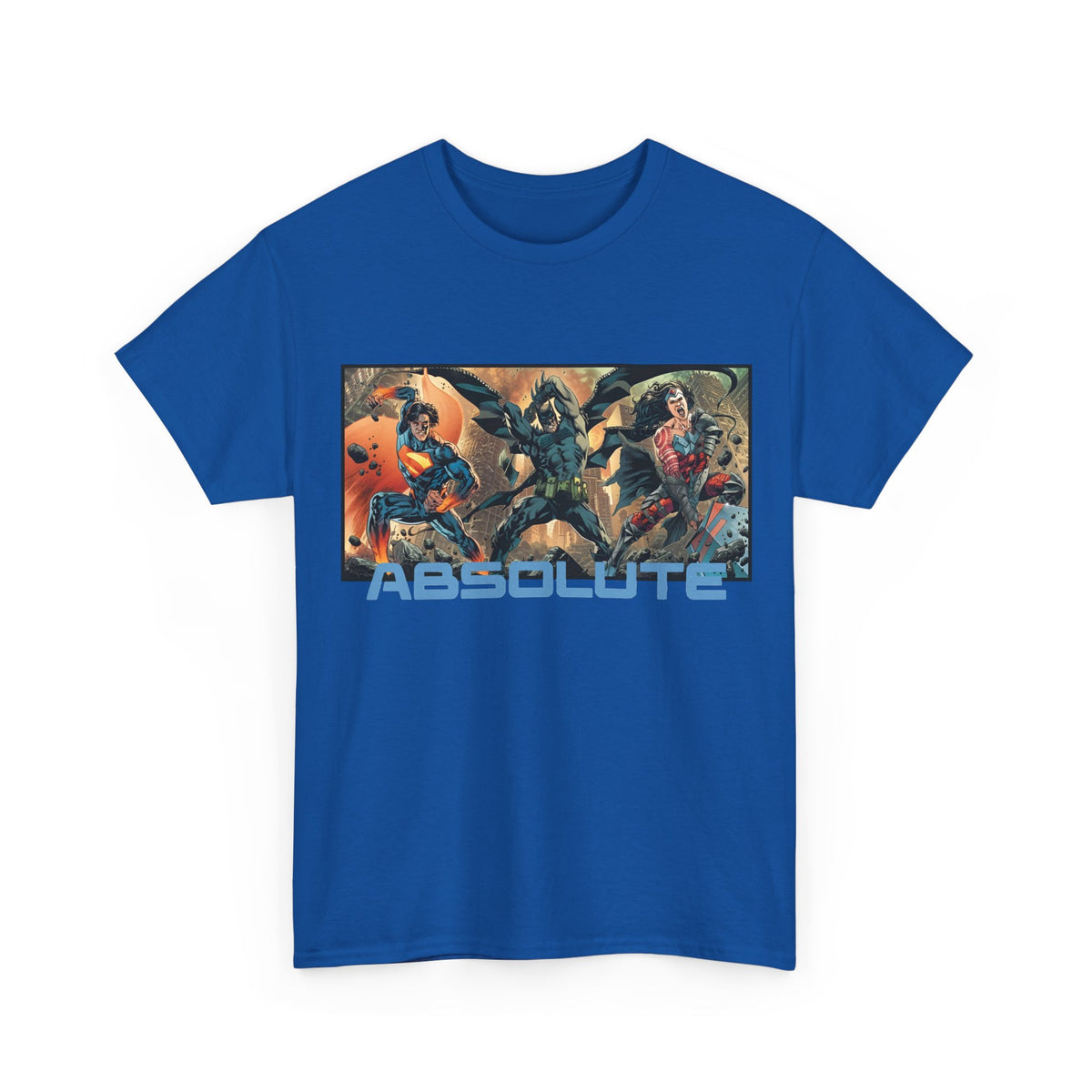 Absolute Trinity T-Shirt - Bryan Hitch Art - Batman, Superman, Wonder Woman - DC Comics