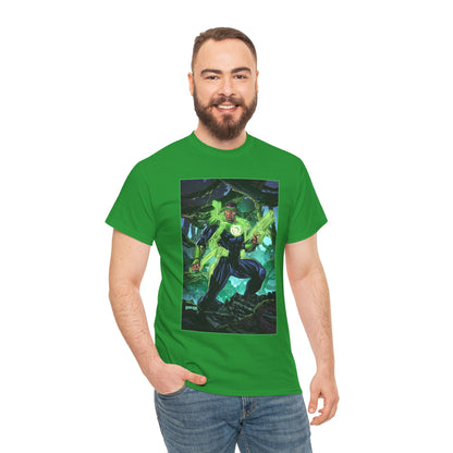 Jon Stewart T-Shirt - Ken Lashley Art - Green Lantern War Journal Cover Art - DC Comics