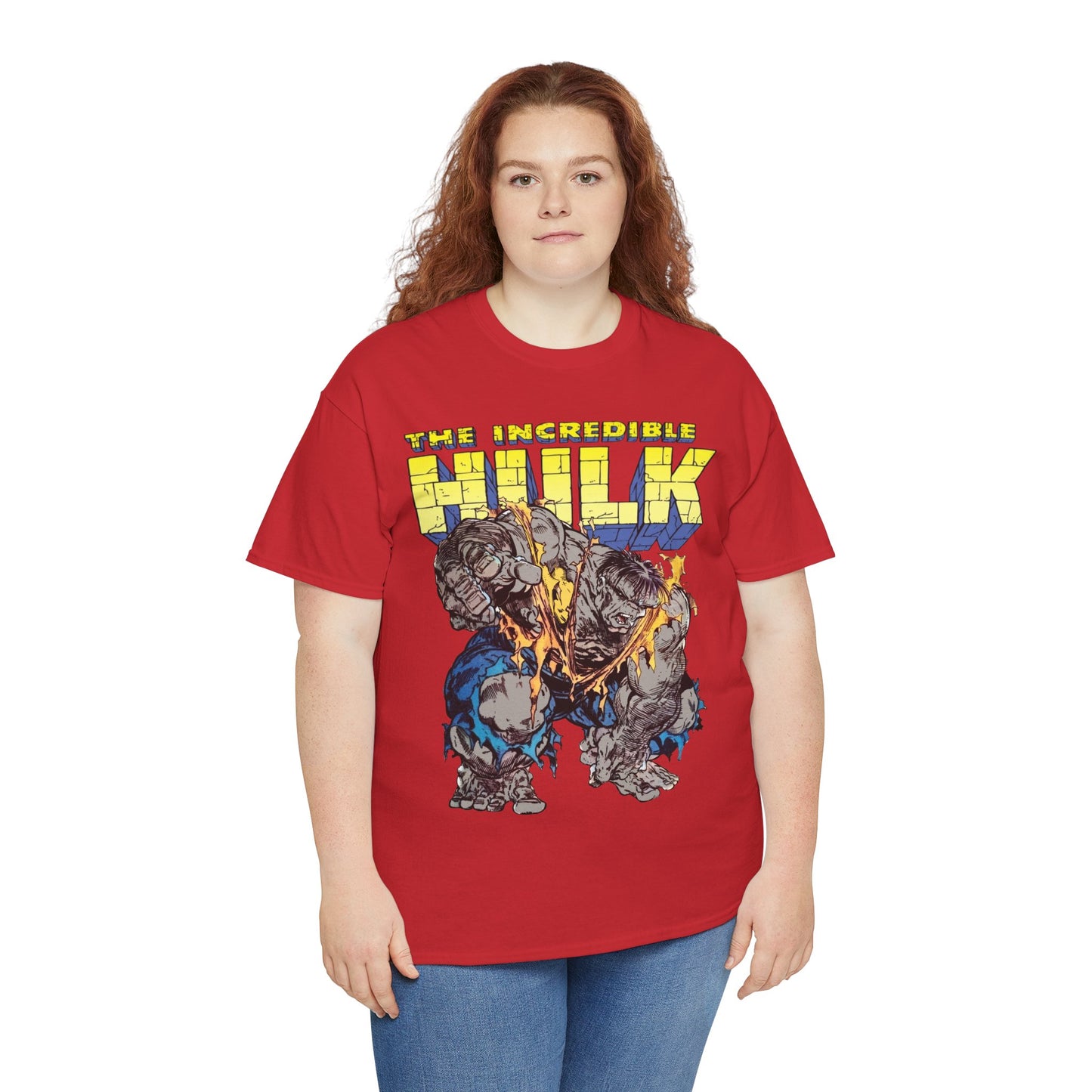 Incredible Hulk T-Shirt - Todd McFarlane Art - Marvel Comics - Grey Hulk, Bruce Banner