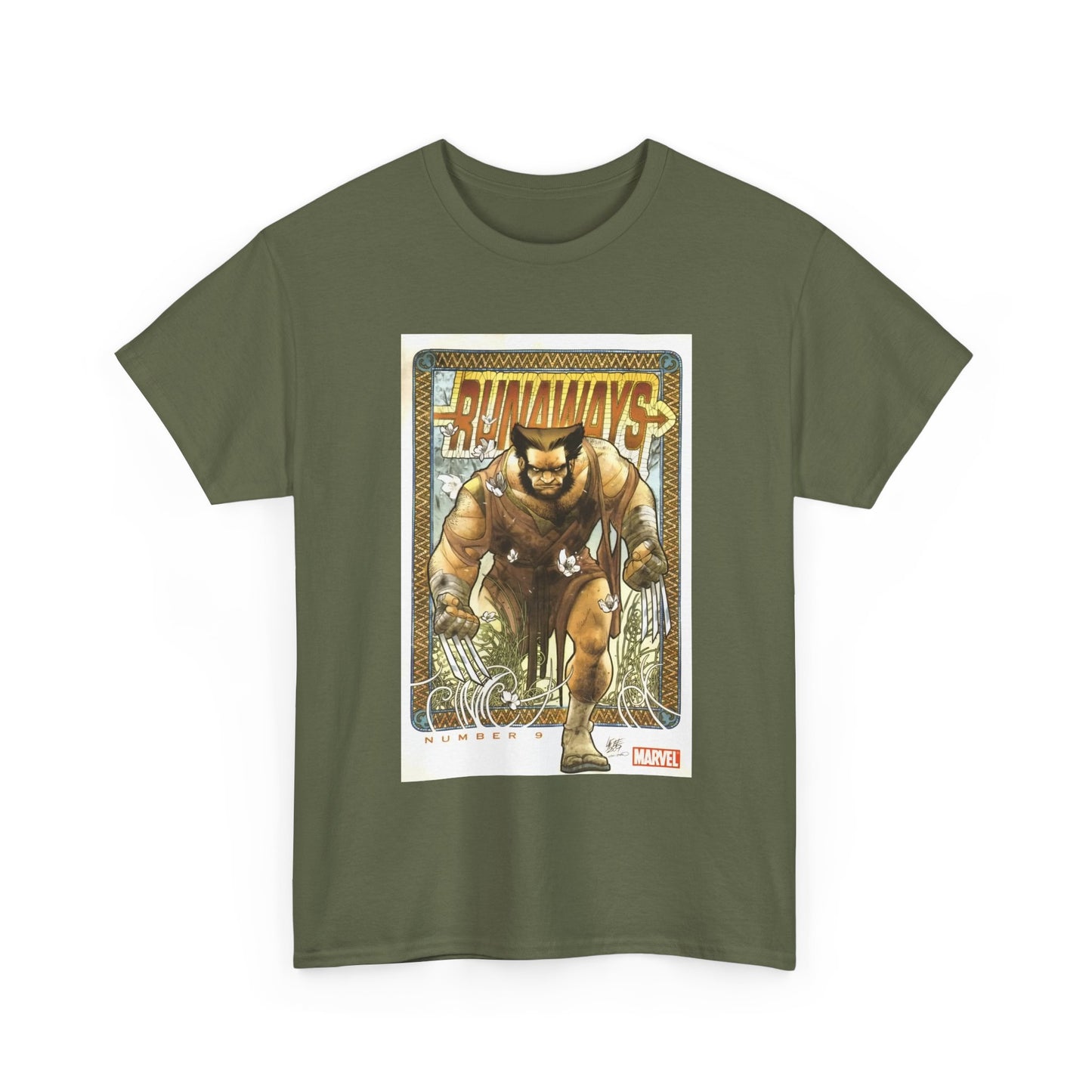 Wolverine T-Shirt - Runaways #9 Cover Art - Marvel Comics
