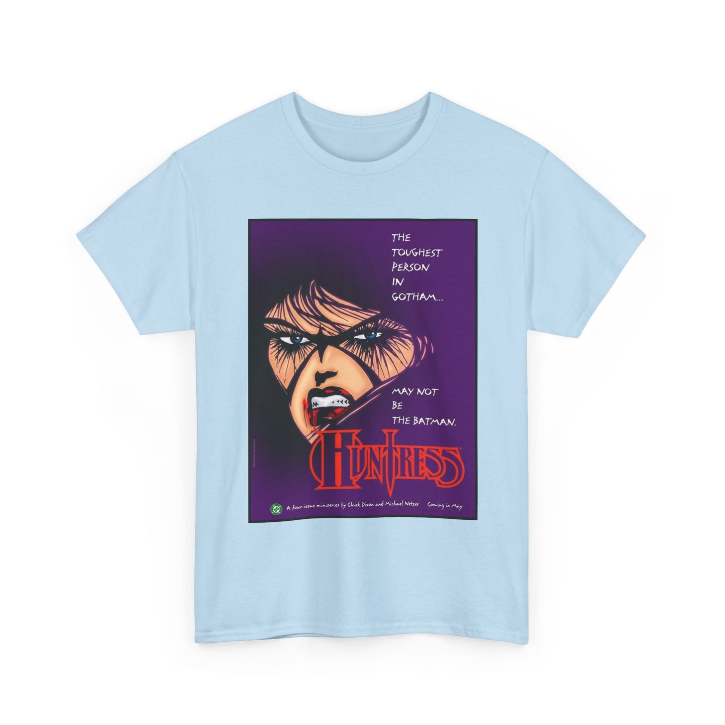 Huntress T-Shirt - 1994 Promotional Poster Art - DC Comics