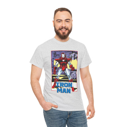 Iron Man T-Shirt - Tony Stark, Stark Industries - Silver Centurion Armor - Marvel Comics
