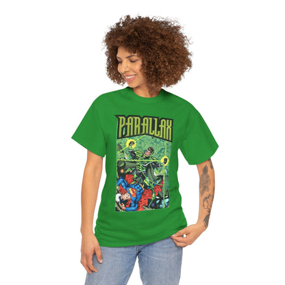 Parralax T-Shirt - George Perez Art - Reign of the Supermen Story - DC Comics