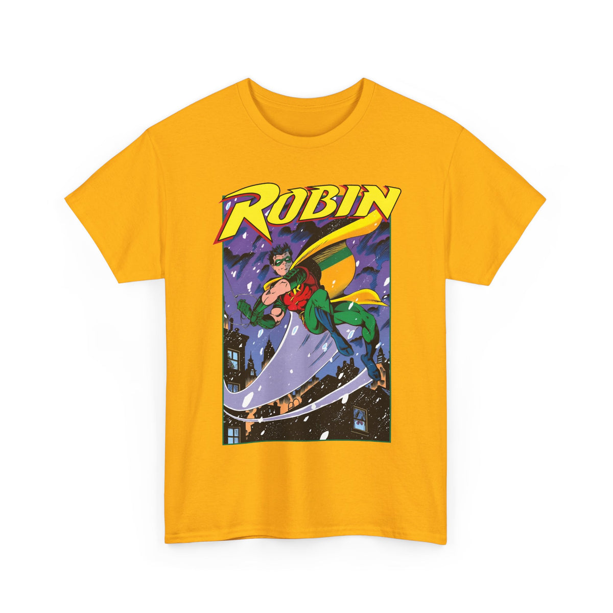 Robin T-Shirt - Tom Grummett Art - Tim Drake, Batman Family, Gotham City - DC Comics