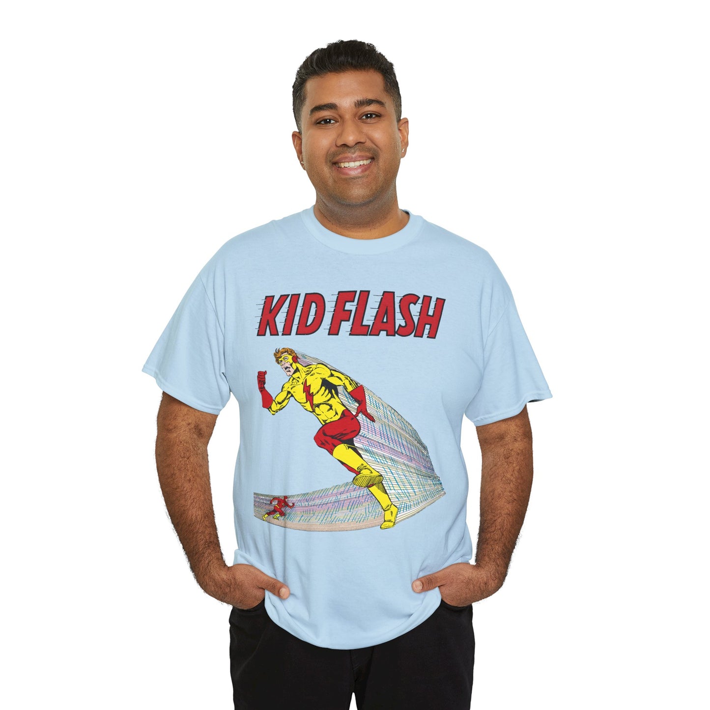 Kid Flash T-Shirt - George Perez Art - New Teen Titans - Wally West, Flash Sidekick - DC Comics