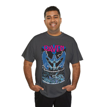 Raven T-Shirt - George Perez Art - New Teen Titans, Trigon - DC Comics