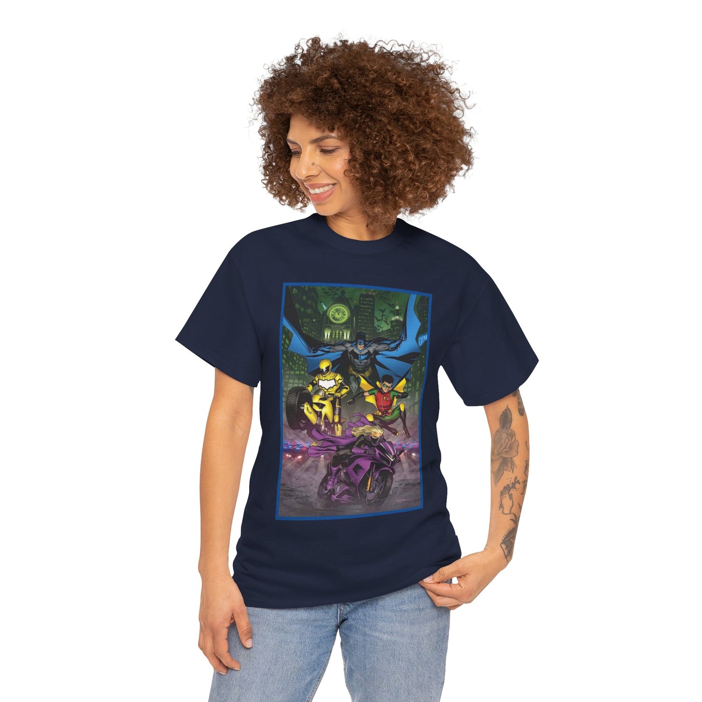 Batman, Robin, Spoiler, Signal T-Shirt - Ryan Sook Art - DC Comics