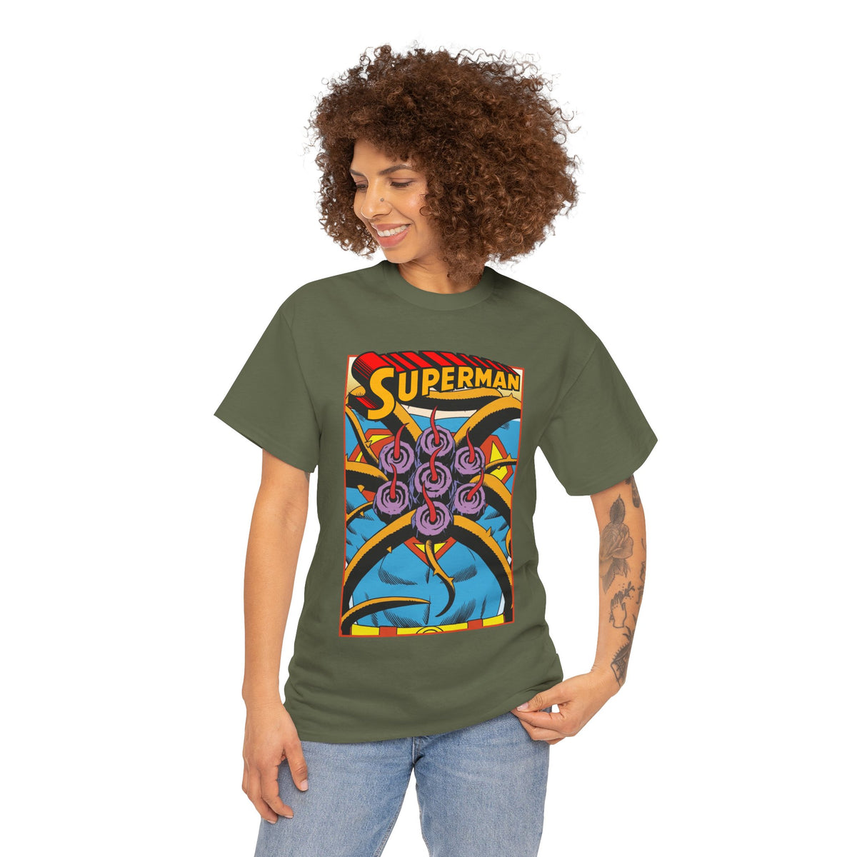 Superman Black Mercy T-Shirt - Famous Alan Moore Story - DC Comics