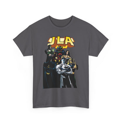 JLA T-Shirt - Howard Porter Art - Superman, Batman, Wonder Woman, Flash - DC Comics