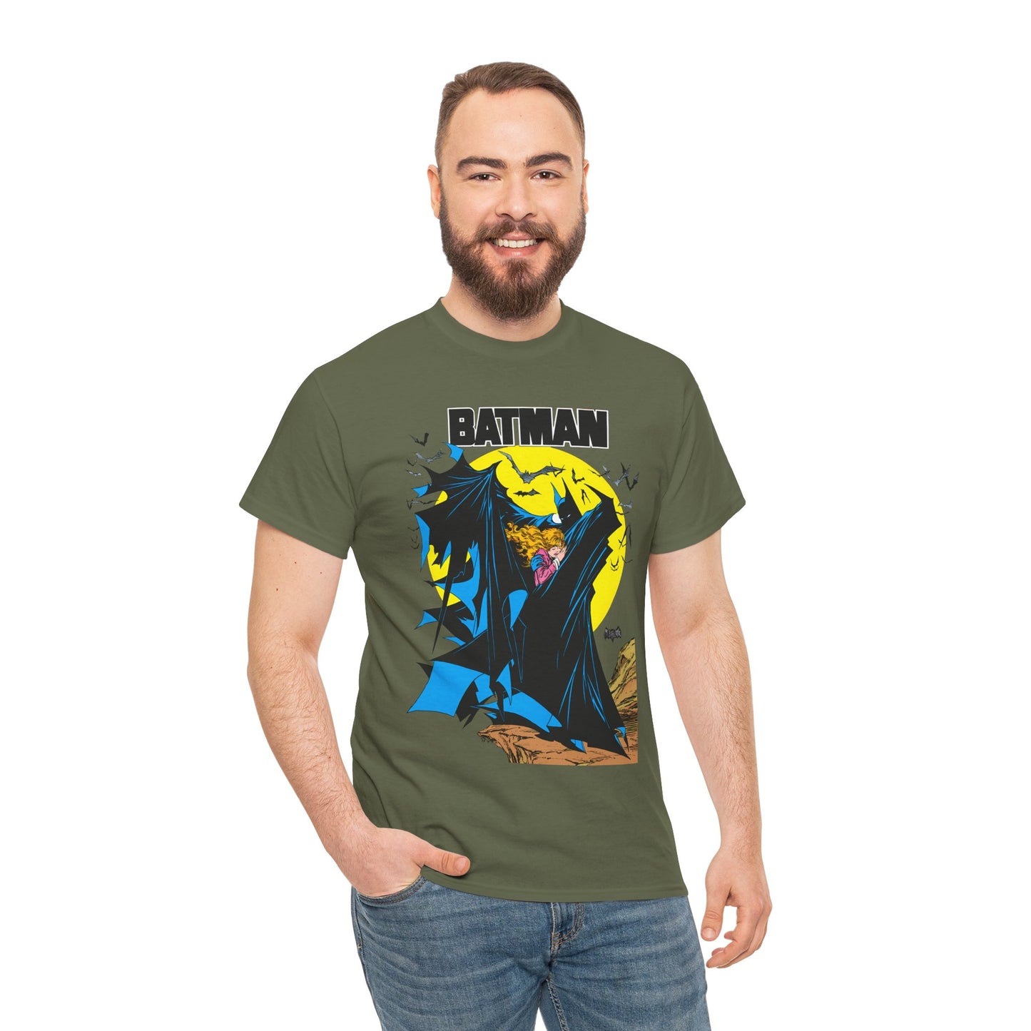 Batman T-Shirt - Todd McFarlane Art - #423 Cover - DC Comics - Dark Knight Detective, Gotham City, Bruce Wayne