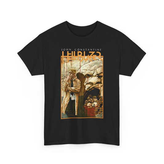 John Constantine Hellblazer T-Shirt - Lee Bermejo Art - #223 Cover - Wall Bleeding Blood - Vertigo Comics, DC Comics