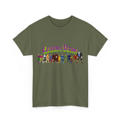Legion of Doom T-Shirt - Super Friends Villains - Lex Luthor, Giganta, Scarecrow, Grodd, Brainiac, Riddler, Sinestro, Cheetah - Hanna-Barbera Cartoon - Challenge of the Super Friends