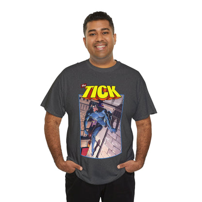 The Tick T-Shirt - Ben Edlund Creation - Popular 1980s Superhero