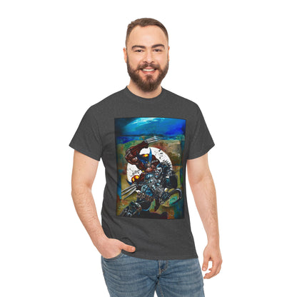 Lobo/Wolverine T-Shirt - Simon Bisley Art - DC/Marvel Comics
