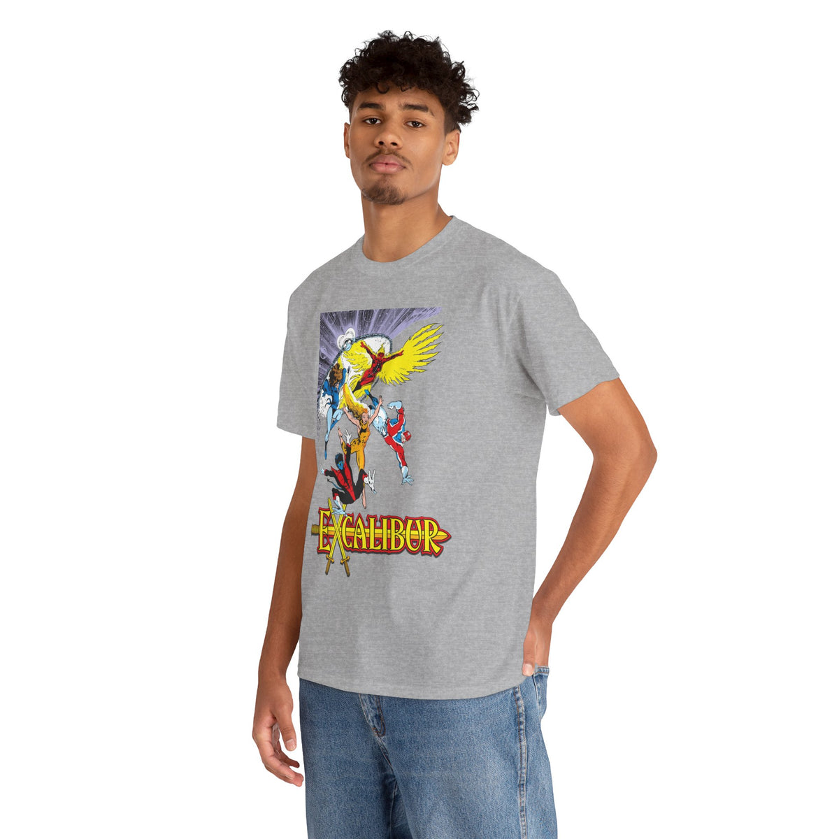 Excalibur T-Shirt - Alan Davis Art - Marvel Comics