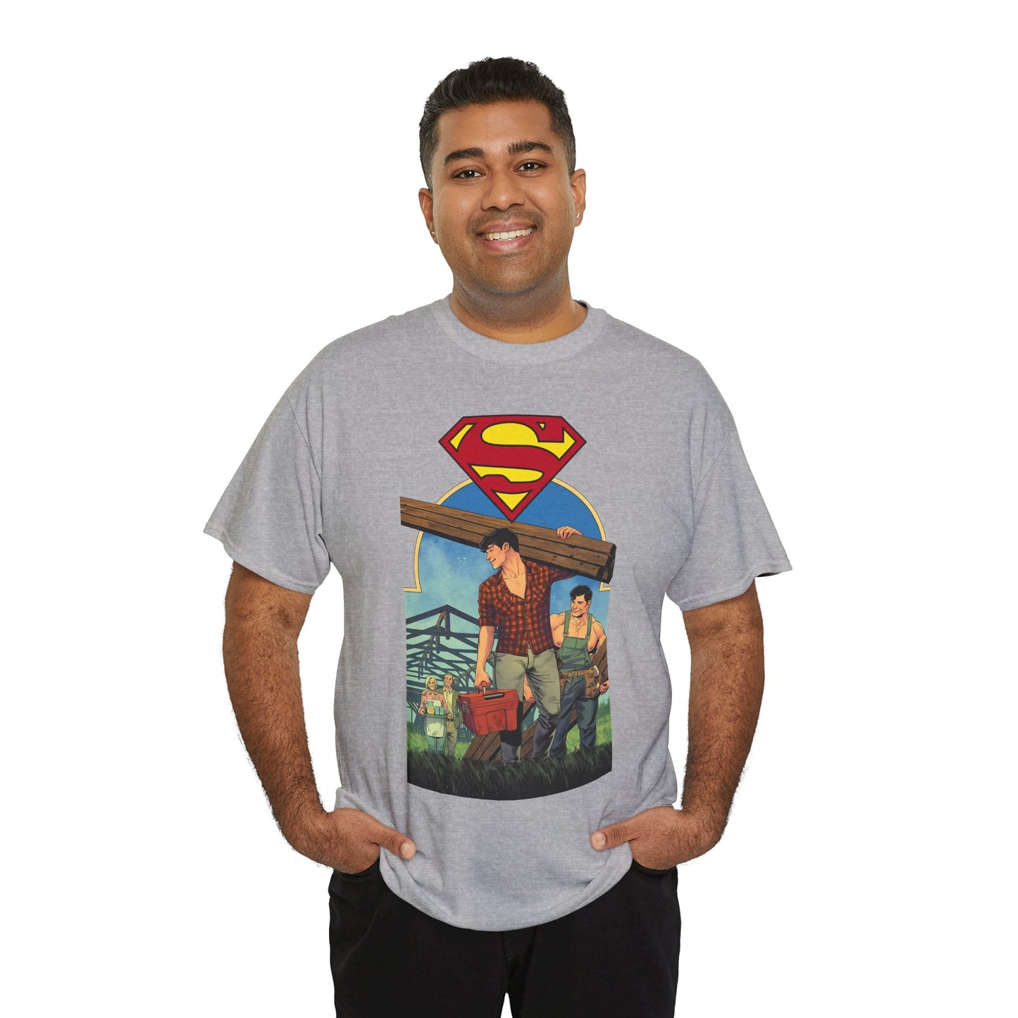 Superman: Son of Kal-El T-Shirt - Travis Moore Art - #17 Variant Cover - Clark and Jon Kent - Super Thirst Trap - DC Comics