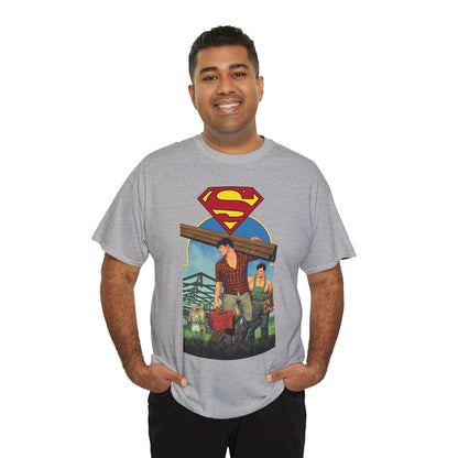 Superman: Son of Kal-El T-Shirt - Travis Moore Art - #17 Variant Cover - Clark and Jon Kent - Super Thirst Trap - DC Comics