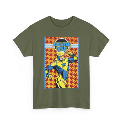 Booster Gold T-Shirt - Dan Jurgens Art - JLI Member - DC Comics