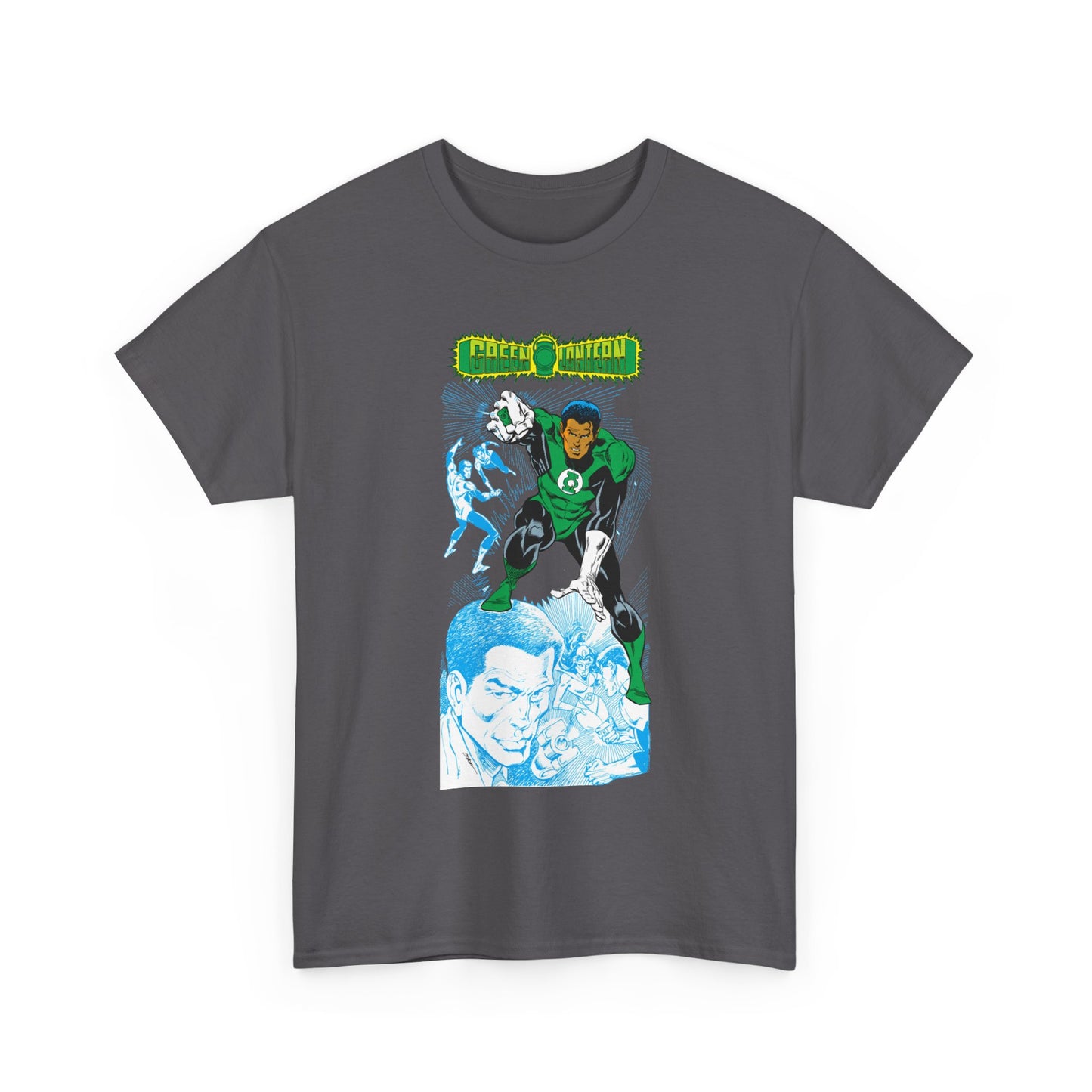 John Stewart Green Lantern T-Shirt - Joe Staton Art - Who's Who in the DC Universe Art - Sector 2814 - DC Comics