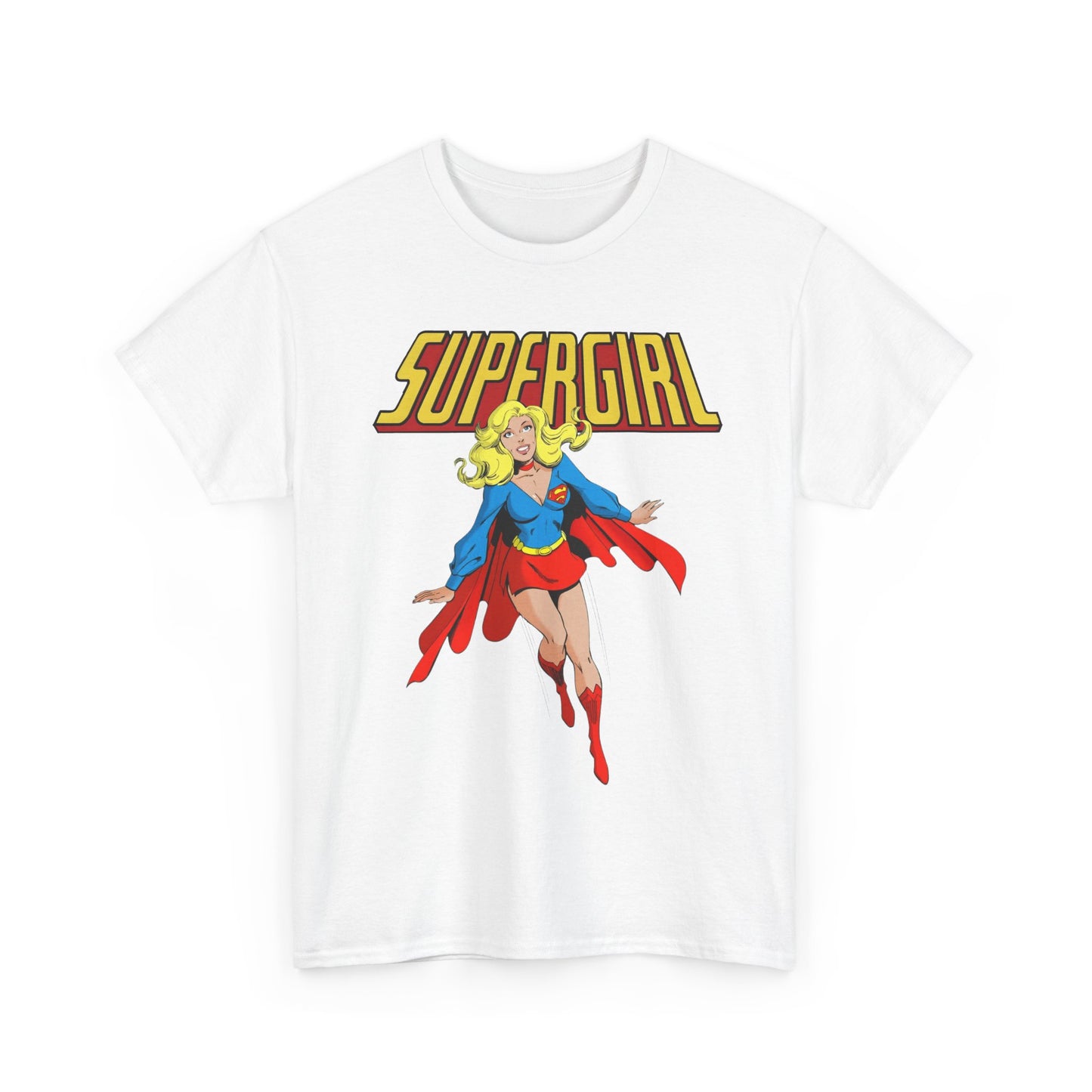 Supergirl T-Shirt - John Byrne Art - Kara, Maid of Might - 2026 Movie with Milly Alcock - DC Comics