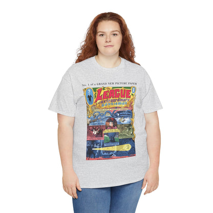 League of Extraordinary Gentlemen T-Shirt - Kevin O'Neill Art - Mina Murray, Captain Nemo, Allan Quatermain, Dr. Jekyll, & The Invisible Man - Alan Moore Story - DC Comics