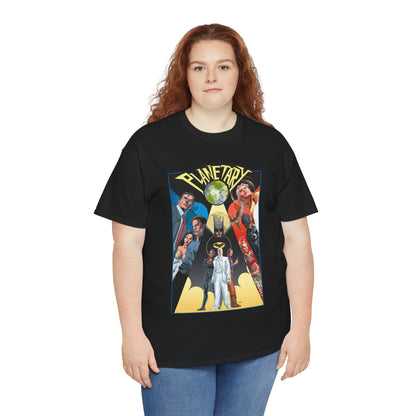 Planetary T-Shirt - The Drummer, Jakita Wagner & Elijah Snow - DC Comics/Wildstorm - Crossing Worlds - John Cassaday Art