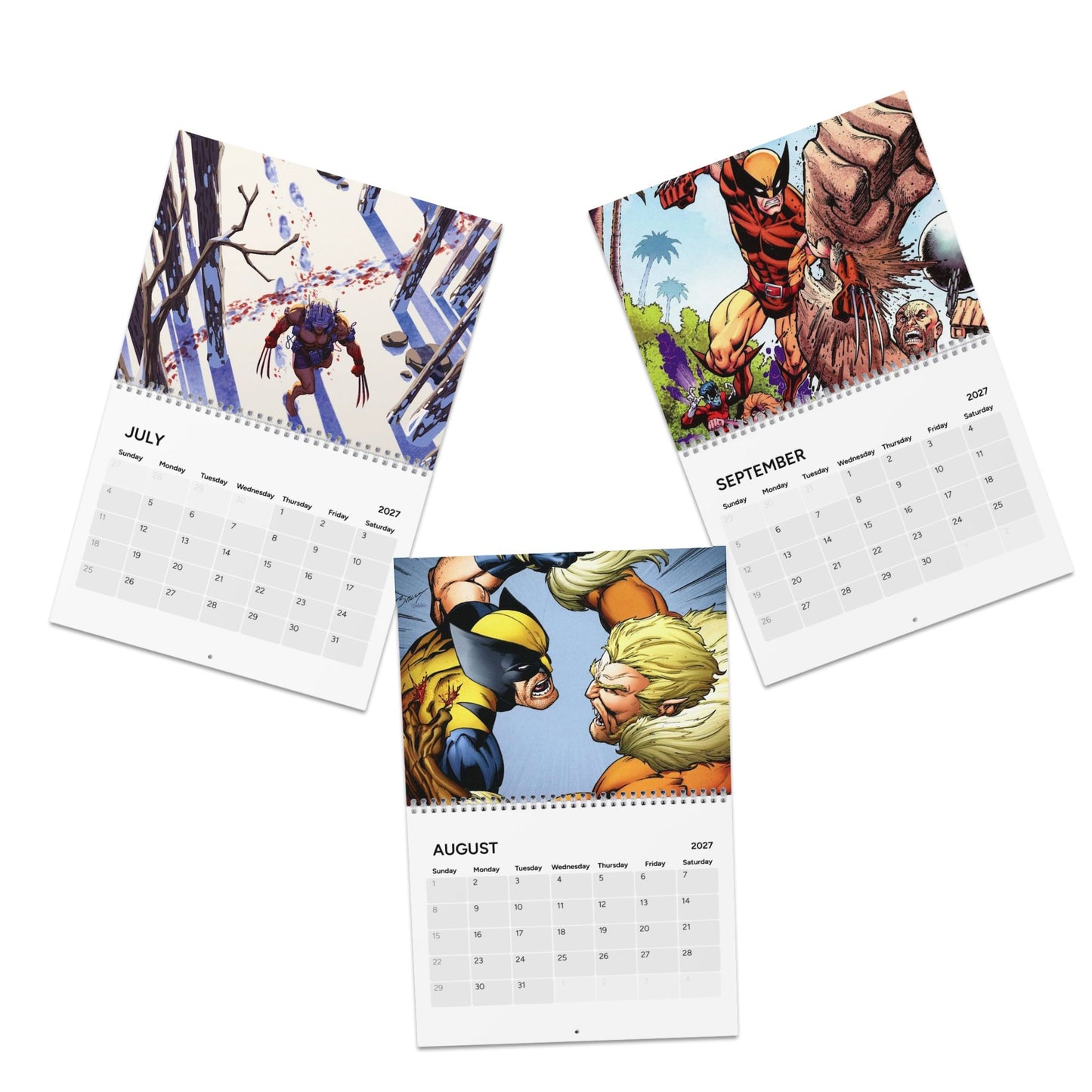 Wolverine Calendar (2027)