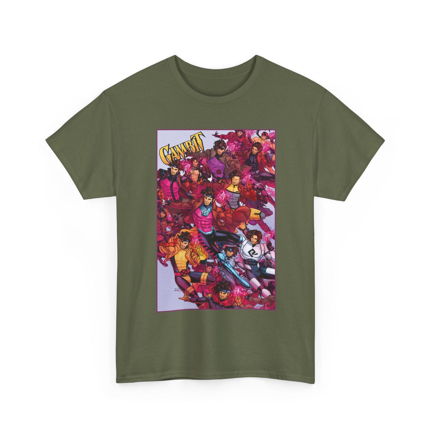 Gambit T-Shirt - Russell Dauterman Art - X-Men Member, Remy LeBeau - Marvel Comics