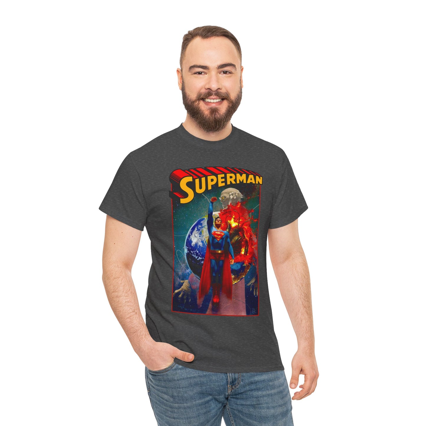Superman T-Shirt - Ariel Colón Art - DC K.O. Cover Art - DC Comics