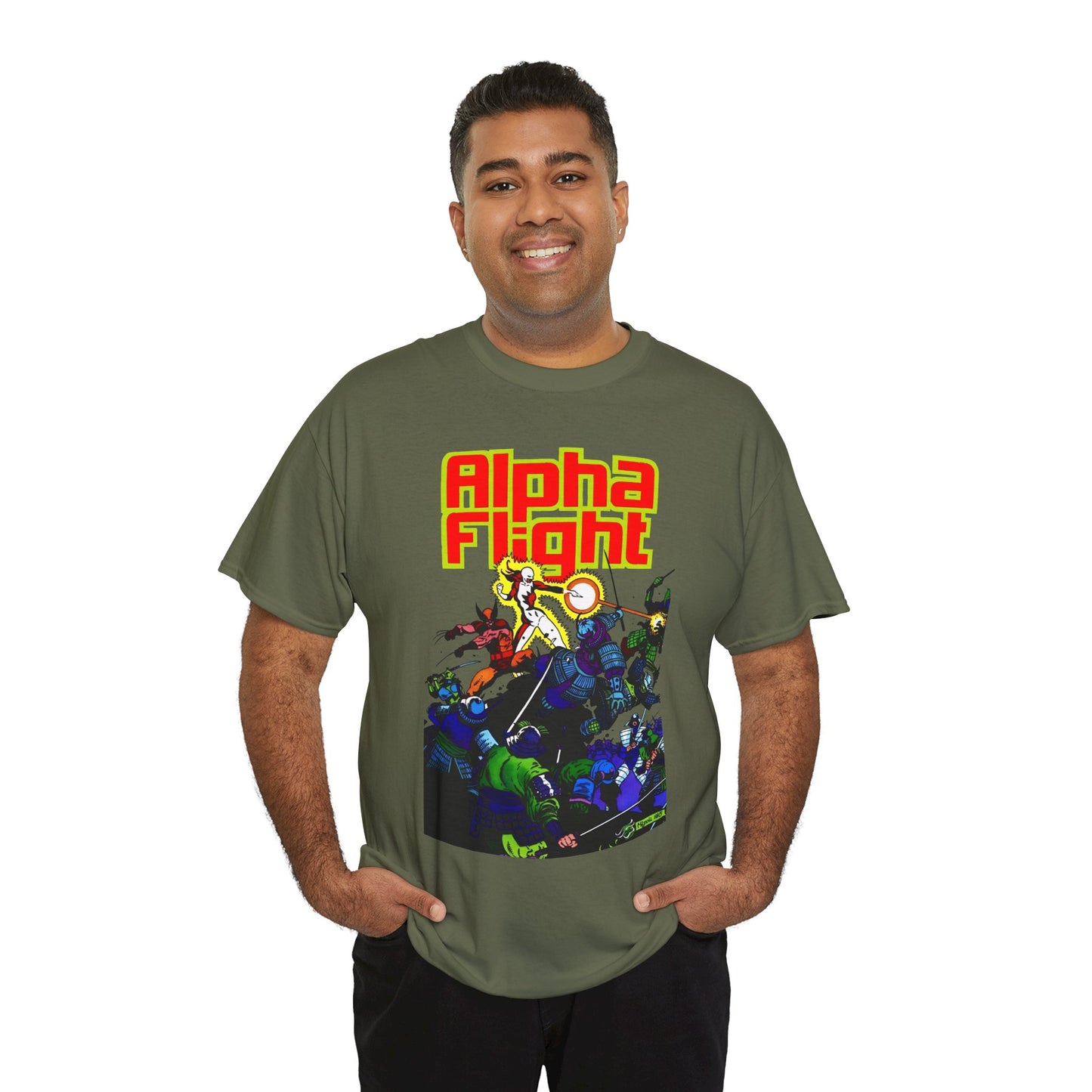 Alpha Flight T-Shirt - Mike Mignola Art