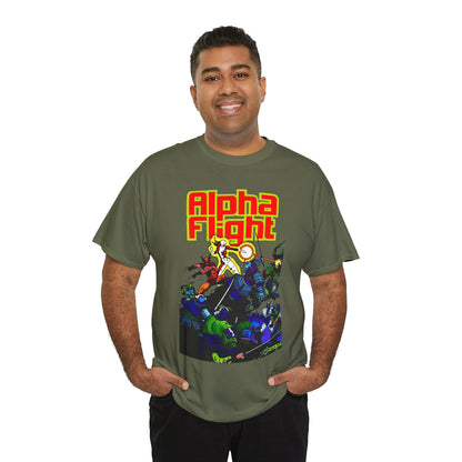 Alpha Flight T-Shirt - Mike Mignola Art