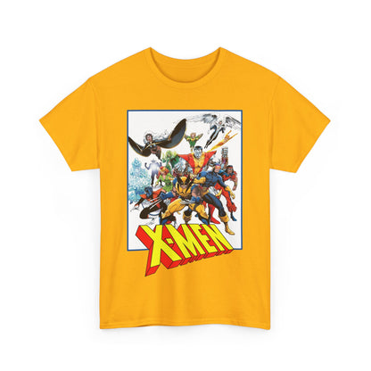 X-Men T-Shirt - Classic Arthur Adams Art - Marvel Comics - Wolverine, Colossus, Storm, Cyclops, Nightcrawler, Iceman