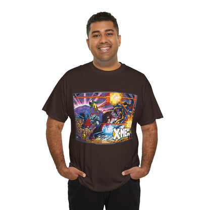 X-Men: Age of Apocalypse T-Shirt - John Romita Jr Art - Magneto, Rogue, Colossus, Quicksilver, Sabretooth, Quicksilver - Omega - Marvel Comics