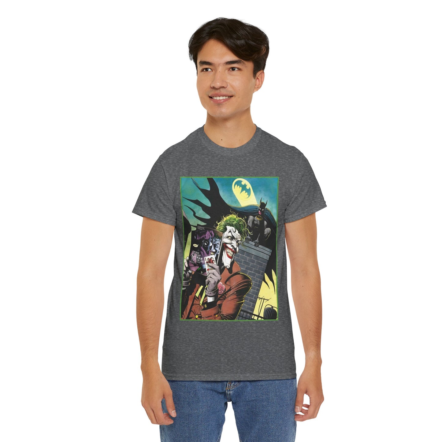 Batman T-Shirt - Brian Bolland Art - Killing Joke Promo - Vs The Joker - DC Comics