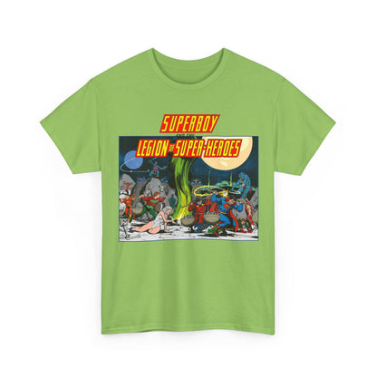 Superboy & Legion of Super-Heroes T-Shirt - Jim Starlin Art - DC Comics