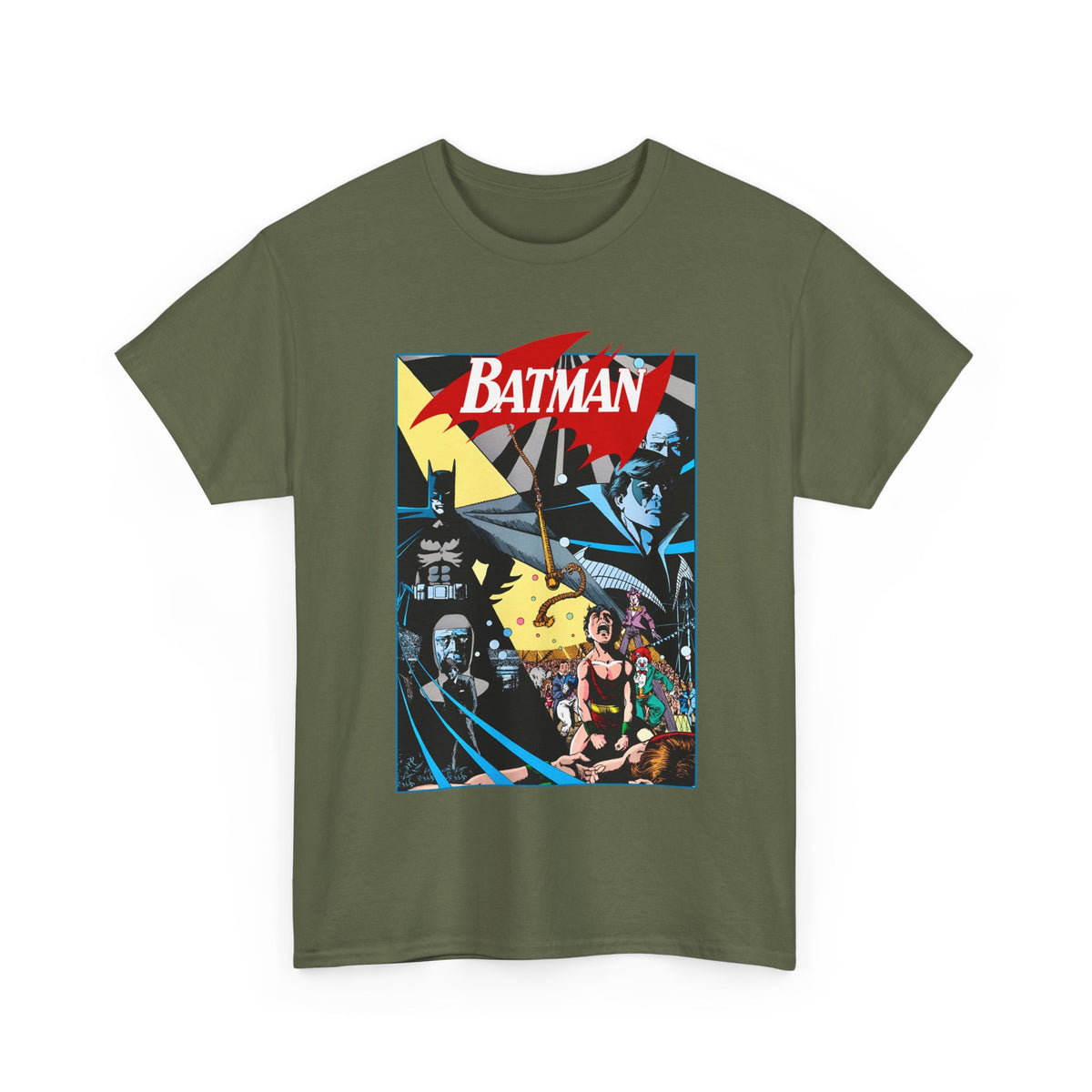 Batman T-Shirt - George Perez Art - Year Three - Robin, Nightwing, Dick Grayson - DC Comics