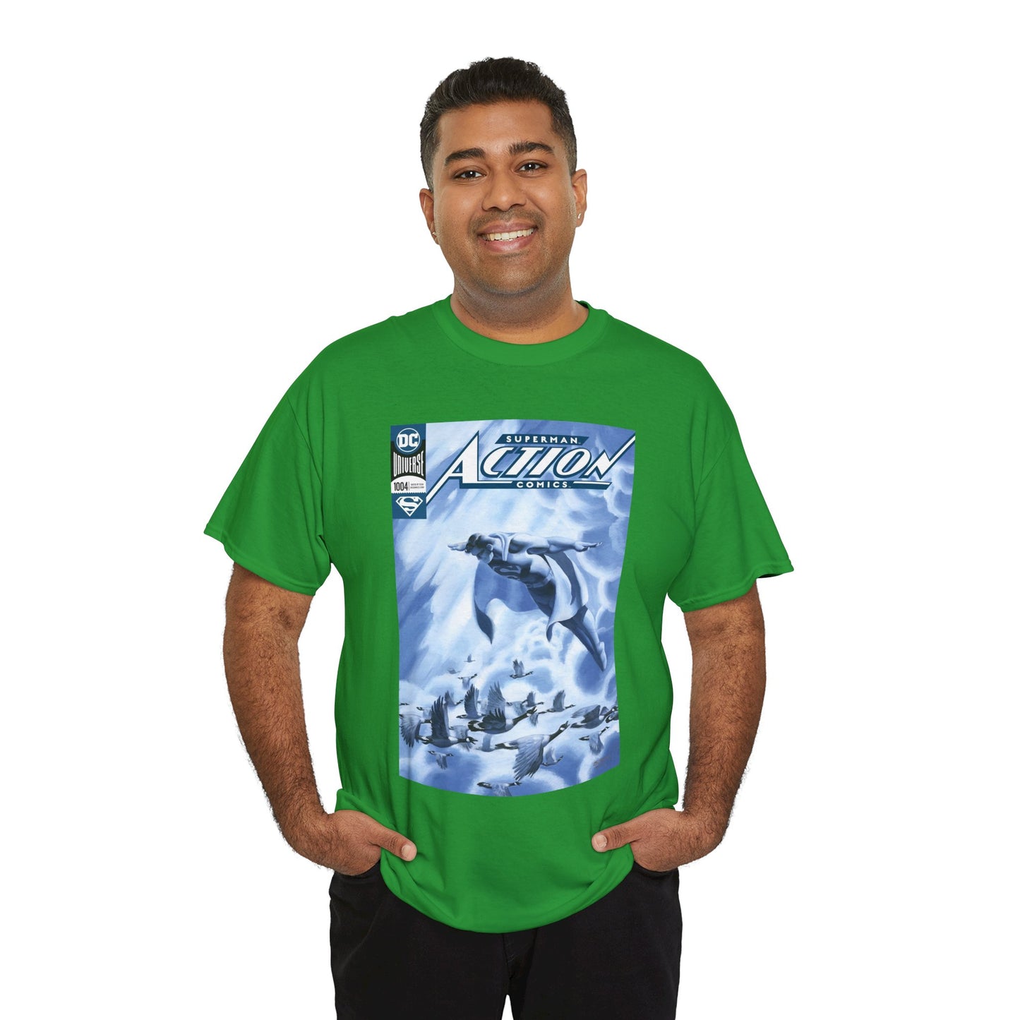 Action Comics #1004 T-Shirt - Steve Rude Art - Superman - DC Comics