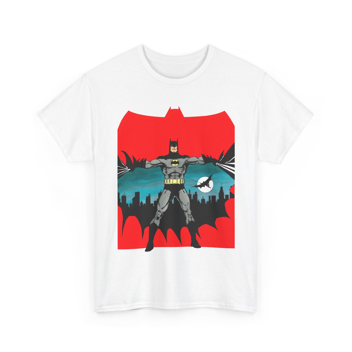 Batman T-Shirt - George Perez Art - History of the DC Universe - Gotham's Dark Knight Detective - DC Comics