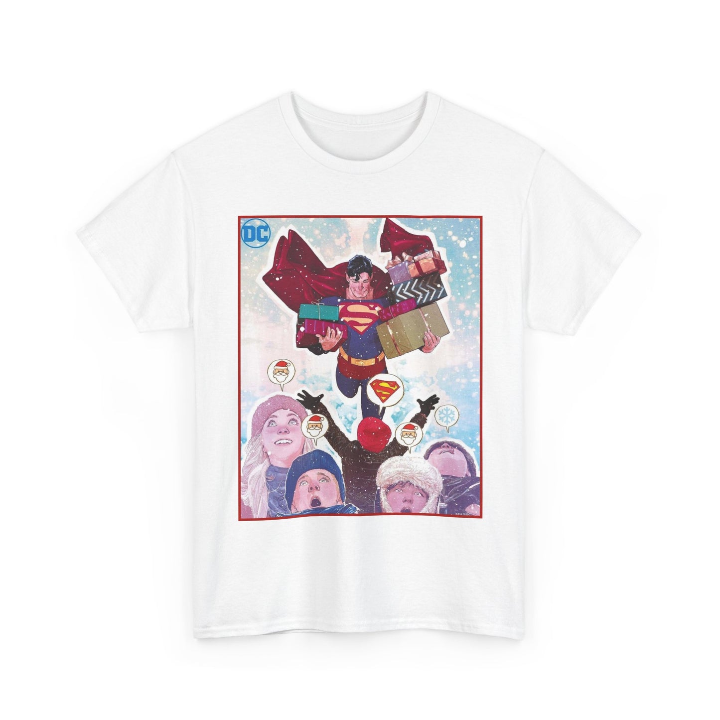 Superman Santa T-Shirt - Mitch Gerads Art - DC Comics