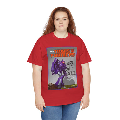 Transformers T-Shirt - "Are All Dead" - Marvel Comics