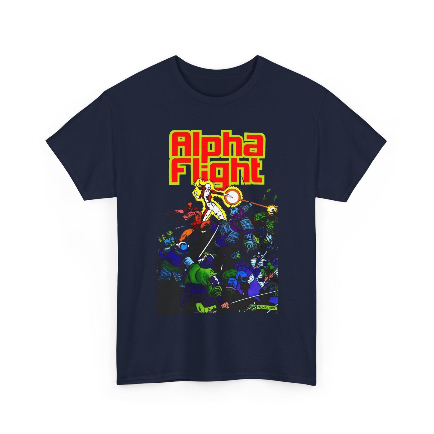 Alpha Flight T-Shirt - Mike Mignola Art