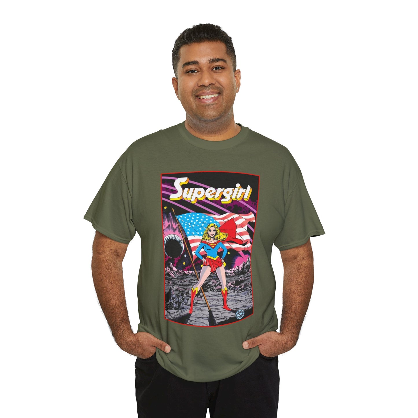 Supergirl T-Shirt - 1980s Art - 2026 Movie with Milly Alcock - DC Comics