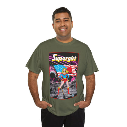 Supergirl T-Shirt - 1980s Art - 2026 Movie with Milly Alcock - DC Comics